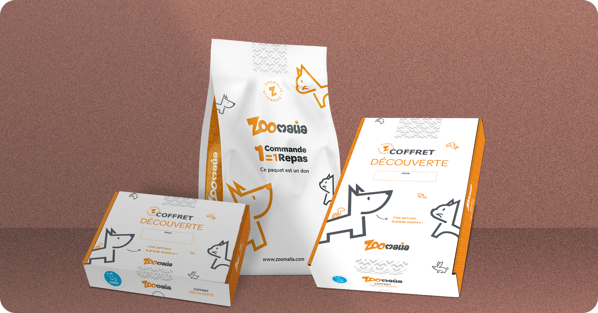 Identité visuelle pour les refuges Zoomalia par le Studio Abélia