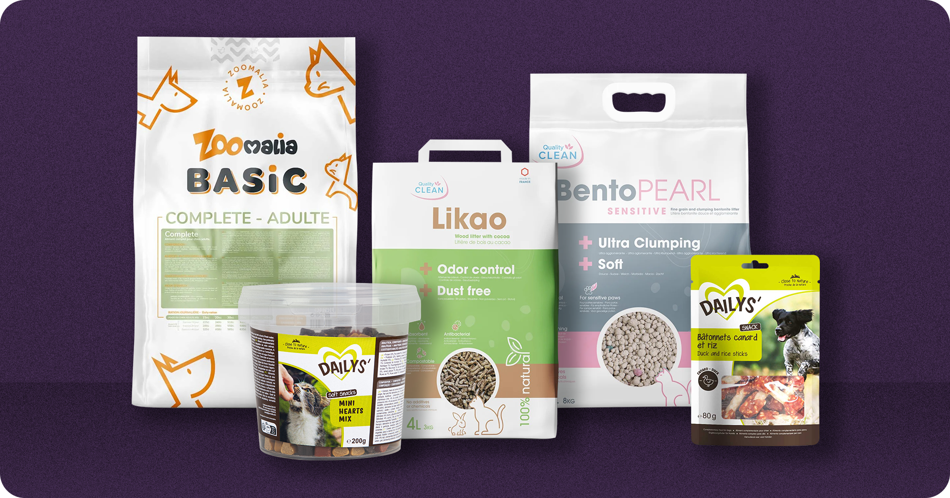 Packaging pour Zoomalia, entreprise des Landes
