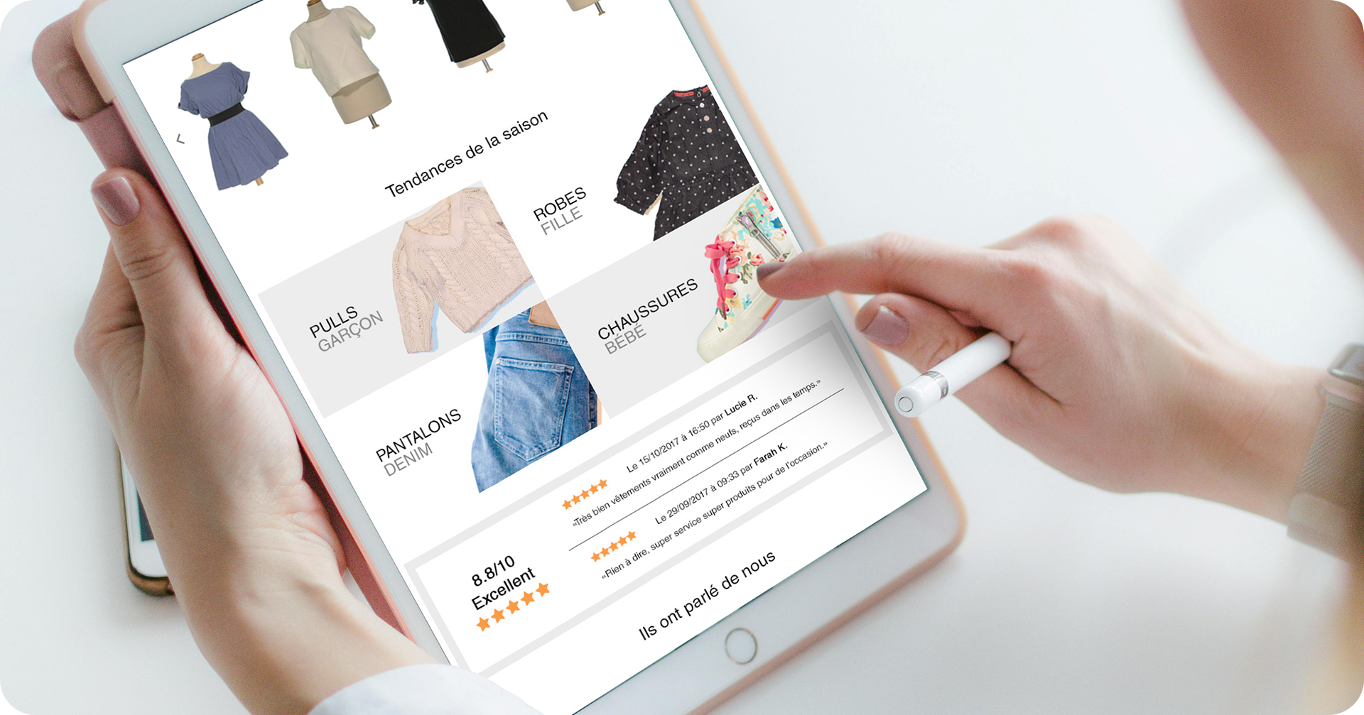 Webdesign pour Patatam au Pays basque