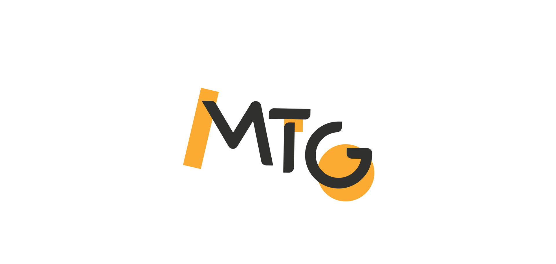 Logo dynamique et coloré réalisé pour Mouv' Tout Geours, association dans les Landes