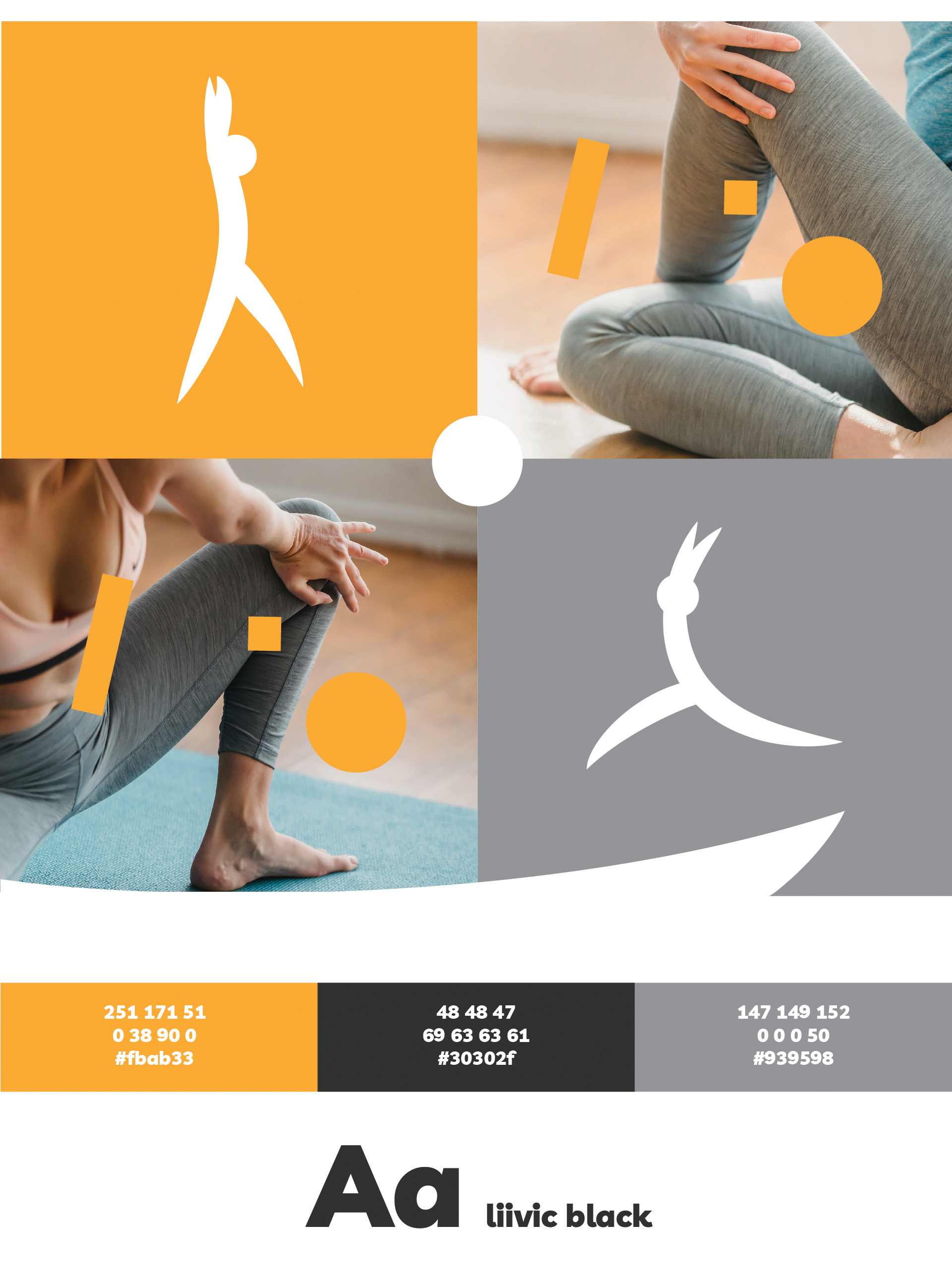 Logo affiché sur le mur de la salle de gym Mouv' Tout Geours dans les Landes