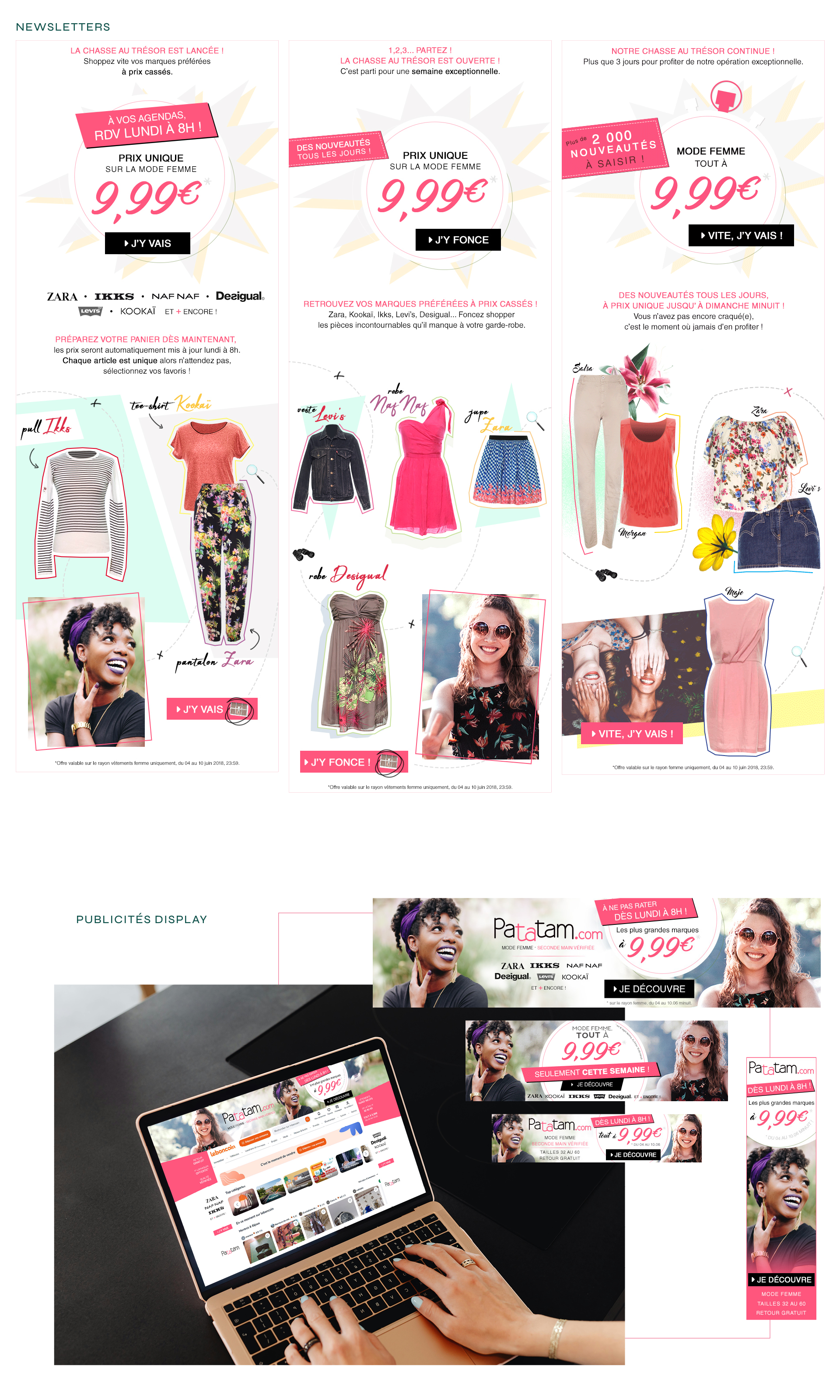 newsletter promotionnelle, Studio Abélia dans les Landes