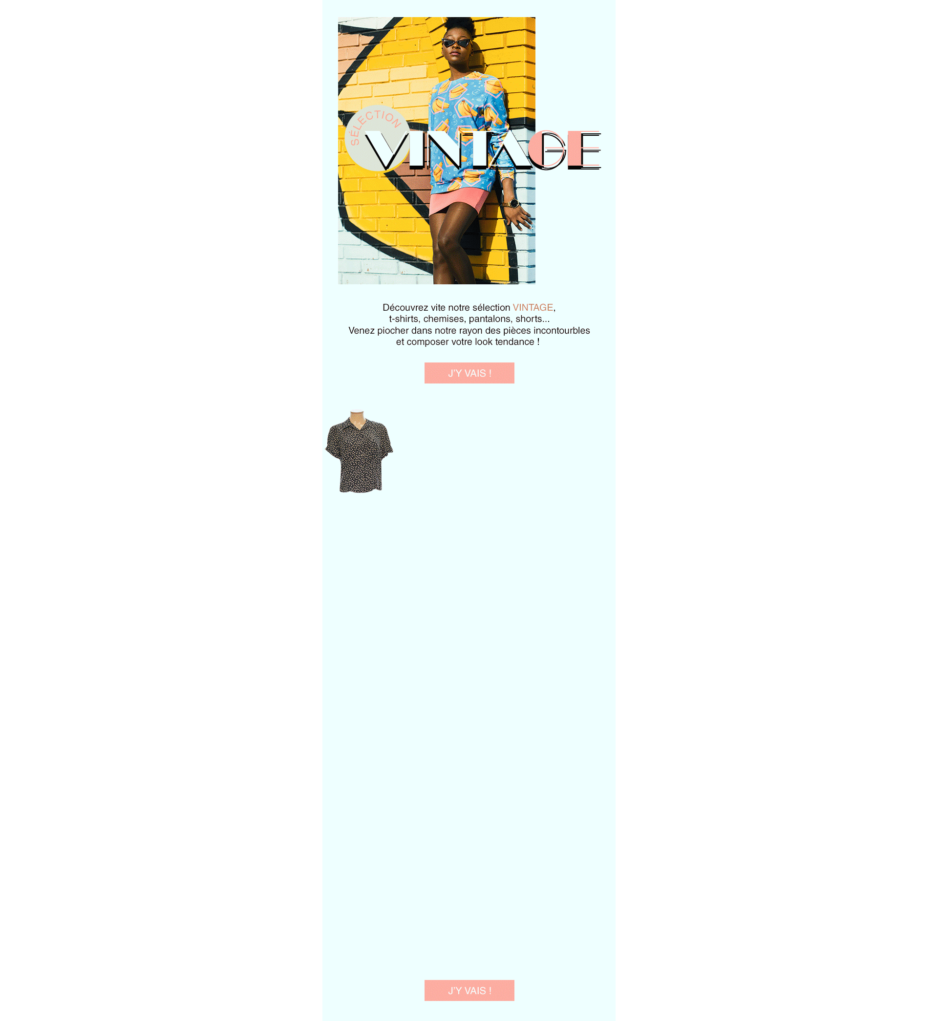 newsletter mode vintage pour Patatam femme, Studio Abélia