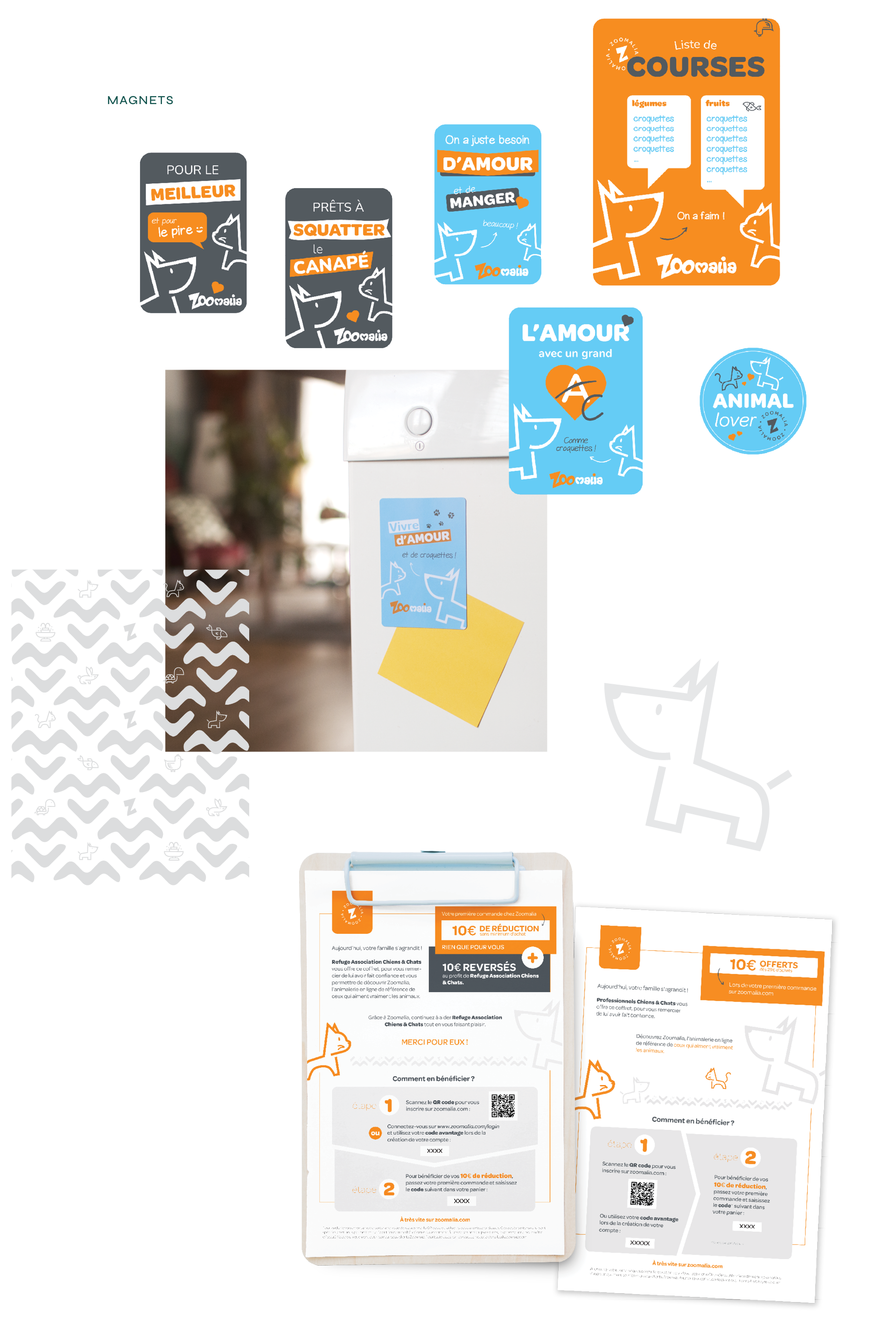 Goodies créatifs conçus par le Studio Abélia